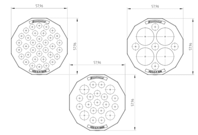 KES-E-R range line drawing